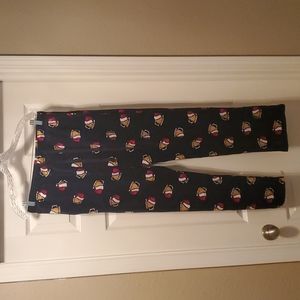 Beer mug with Santa hat lounge pants